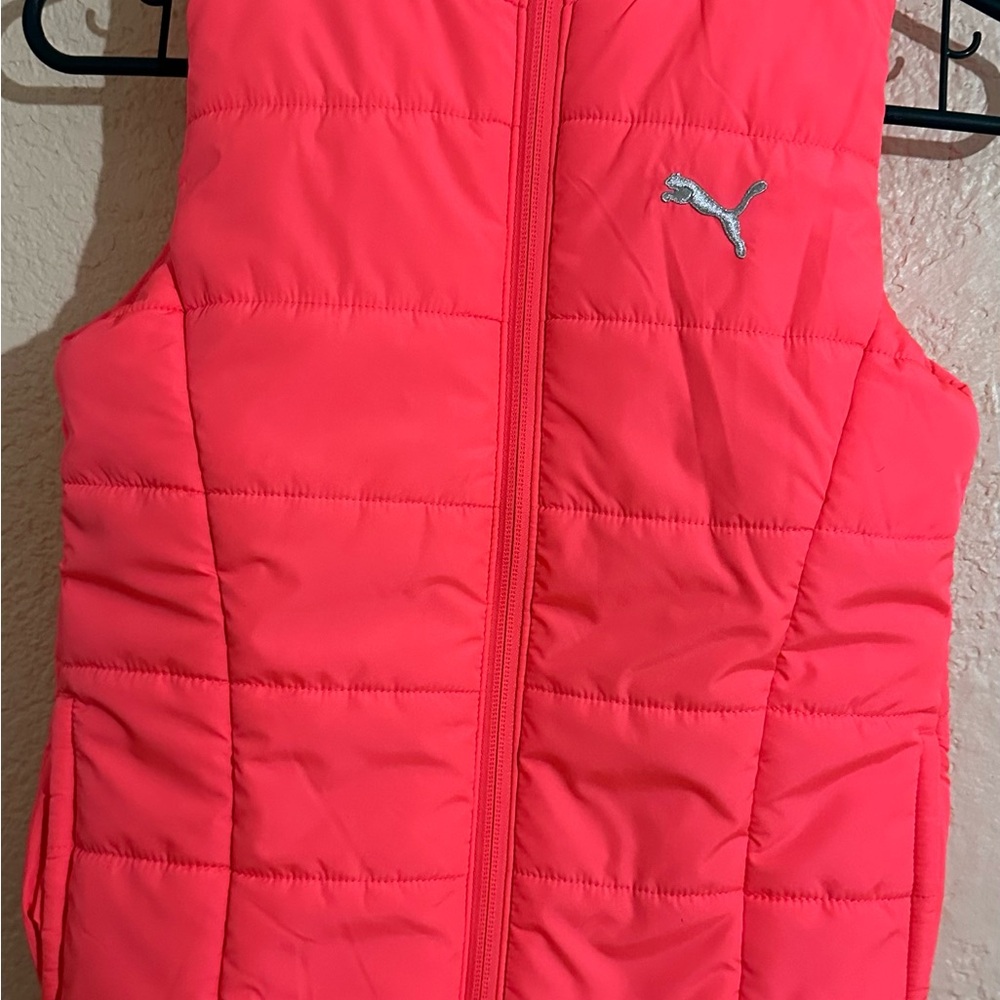 Puma Kids Coral Puffer Vest